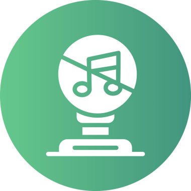 Benzersiz müzik enstrümanı vektör simgesi