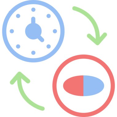 grafik grafik veri simgesi düz stil. vektör illüstrasyonu