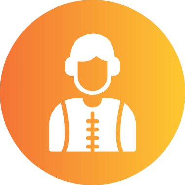 Tıbbi maskeli bir adamın vektör çizimi