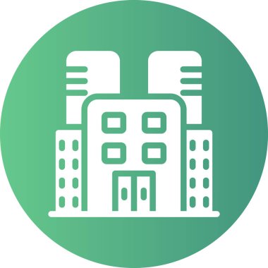 mimari yapı yapı ikonu ana hatlar biçiminde