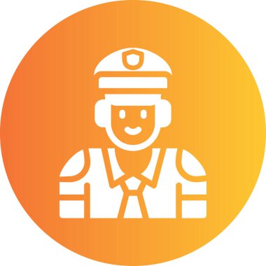 Bir insan simgesinin vektör illüstrasyonu