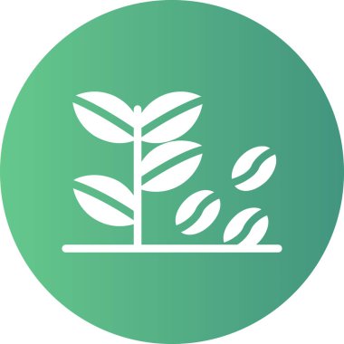 Ağaç simgesinin vektör illüstrasyonu