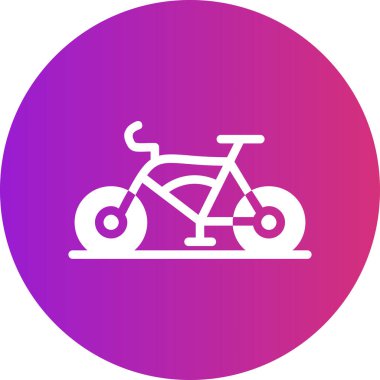 Projeniz için vektör bisiklet simgesi