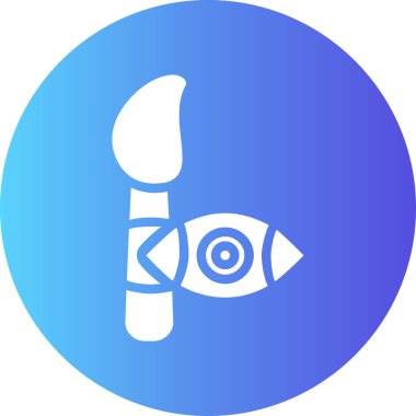 Balık simgesinin vektör illüstrasyonu