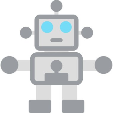 Yapay zeka robot simgesi
