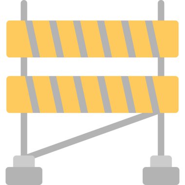 inşaat bariyeri yapı simgesi