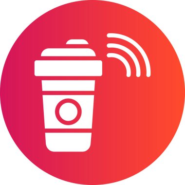 Bir fincan kahvenin vektör simgesi