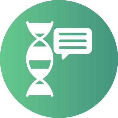 Bir saat simgesinin vektör illüstrasyonu