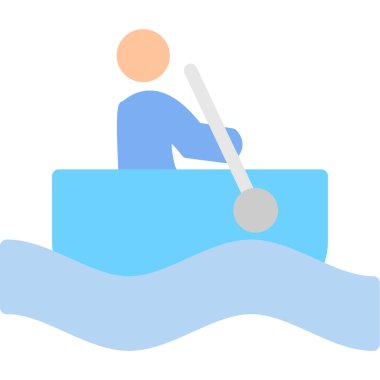 Tekne. Web simgesi basit illüstrasyon