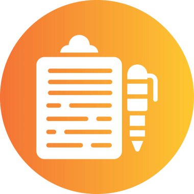 belge simgesi, vektör çizimi