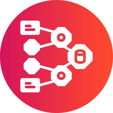 Seo simgesinin vektör illüstrasyonu