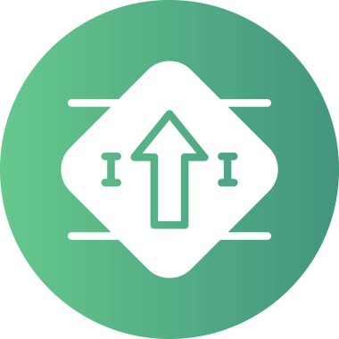 Yön oku. Web simgesi