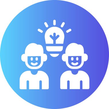 Mühendis. Web simgesi basit illüstrasyon