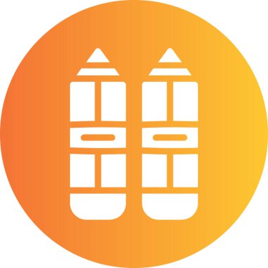 Modern eğitim ikonunun vektör illüstrasyonu