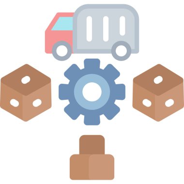 Düz vektör simgesi