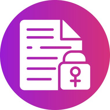 Belge modern simgesinin vektör illüstrasyonu