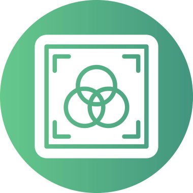 vektör atom simgesi illüstrasyonu