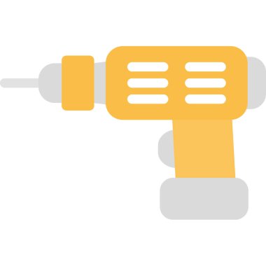 elektrik robot düz vektör simgesi