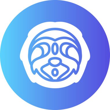 Modern bir simgenin vektör illüstrasyonu