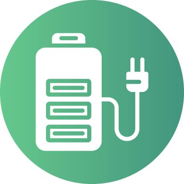 pil simgesi, vektör illüstrasyonu