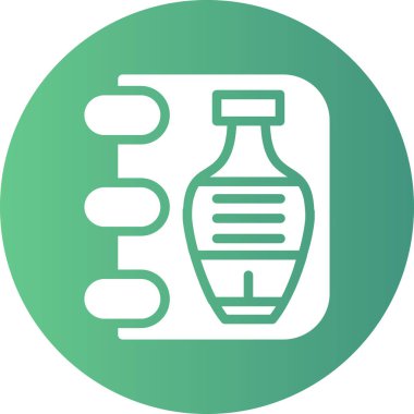 Benzersiz parfüm taşıyıcı simgesi şişesi