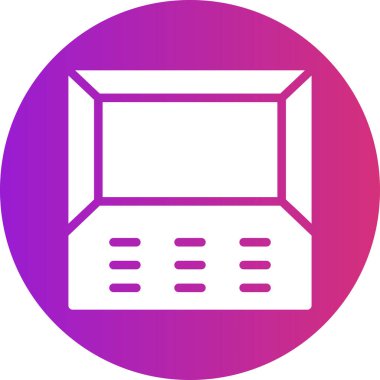 Modern b 'nin vektör illüstrasyonu eksik simgesi