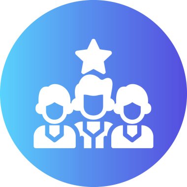 İnsan simgesinin vektör illüstrasyonu