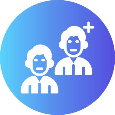 İş ve teknoloji simgesinin vektör illüstrasyonu