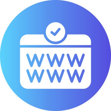 Web sayfası ikon vektör illüstrasyon tasarımı