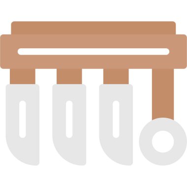 tahta çit vektör simgesi