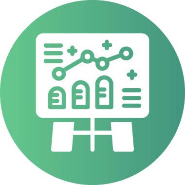 Çizelge. Web simgesi basit illüstrasyon