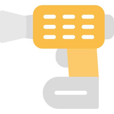 İnşaat vinç simgesi, düz stil.