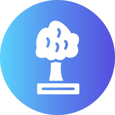 Nükleer simge vektör çizim