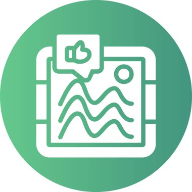 seo modern simgesinin vektör illüstrasyonu