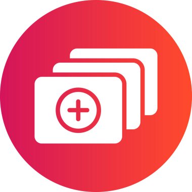 Vektör Dizin simgesi, vektör illüstrasyonu