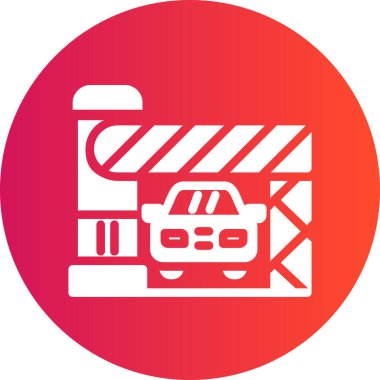 Vektör araba simge tasarlamak