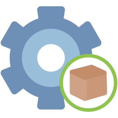 kutu simgesi, vektör illüstrasyonu