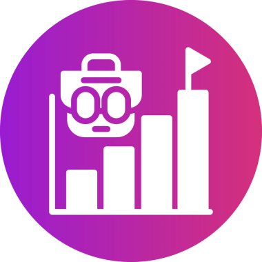 Robot simgesinin vektör illüstrasyonu