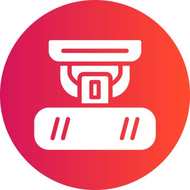 Modern b 'nin vektör illüstrasyonu gaz simgesinden yoksun