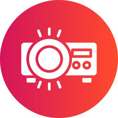 Radyo ikonu, vektör konsepti, vektör illüstrasyonu