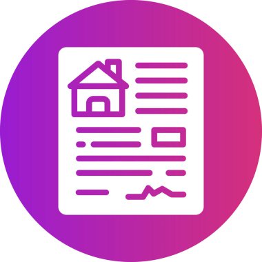 belge simgesi vektör illüstrasyonu