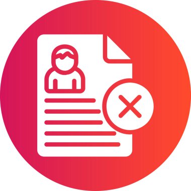 Belge. Web simgesi basit illüstrasyon