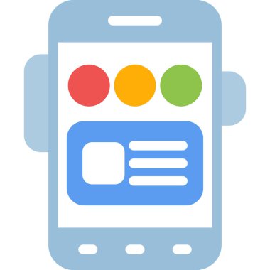 çevrimiçi alışveriş vektörü simgesi