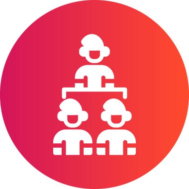 İnsan simgesinin vektör illüstrasyonu