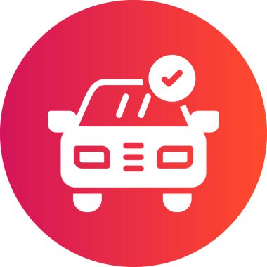 Taksiyle. Web simgesi basit illüstrasyon