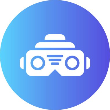 vr kamera simgesi vektör illüstrasyonu