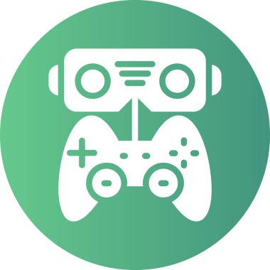 Oyun Konsolu Simgesi Vektör Çizimi ResmiComment