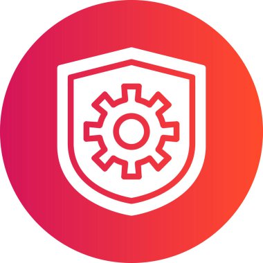 dişli simgesi vektör illüstrasyonu