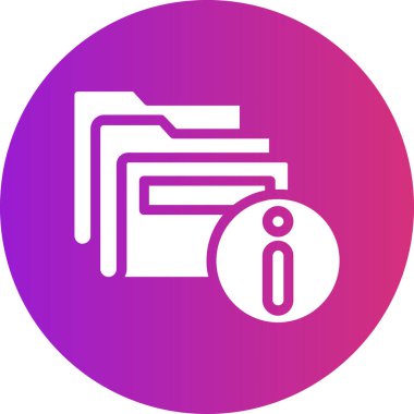 Dizin modern simgesinin vektör illüstrasyonu