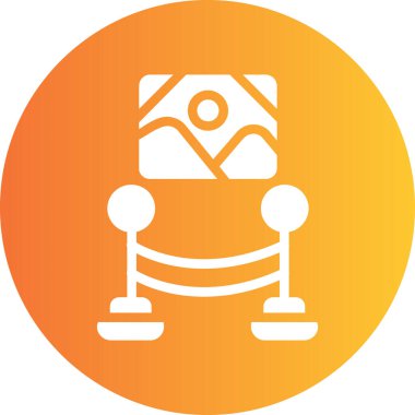 Araba simgesinin vektör illüstrasyonu